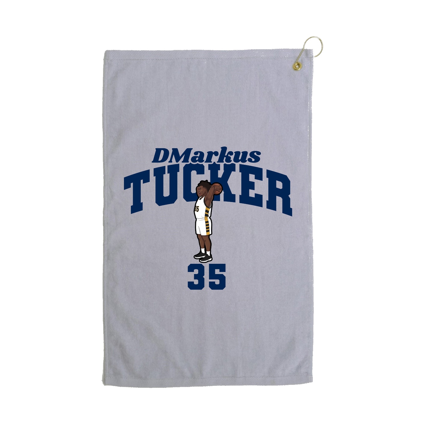 Golf Towel — Signature Arch in Grey