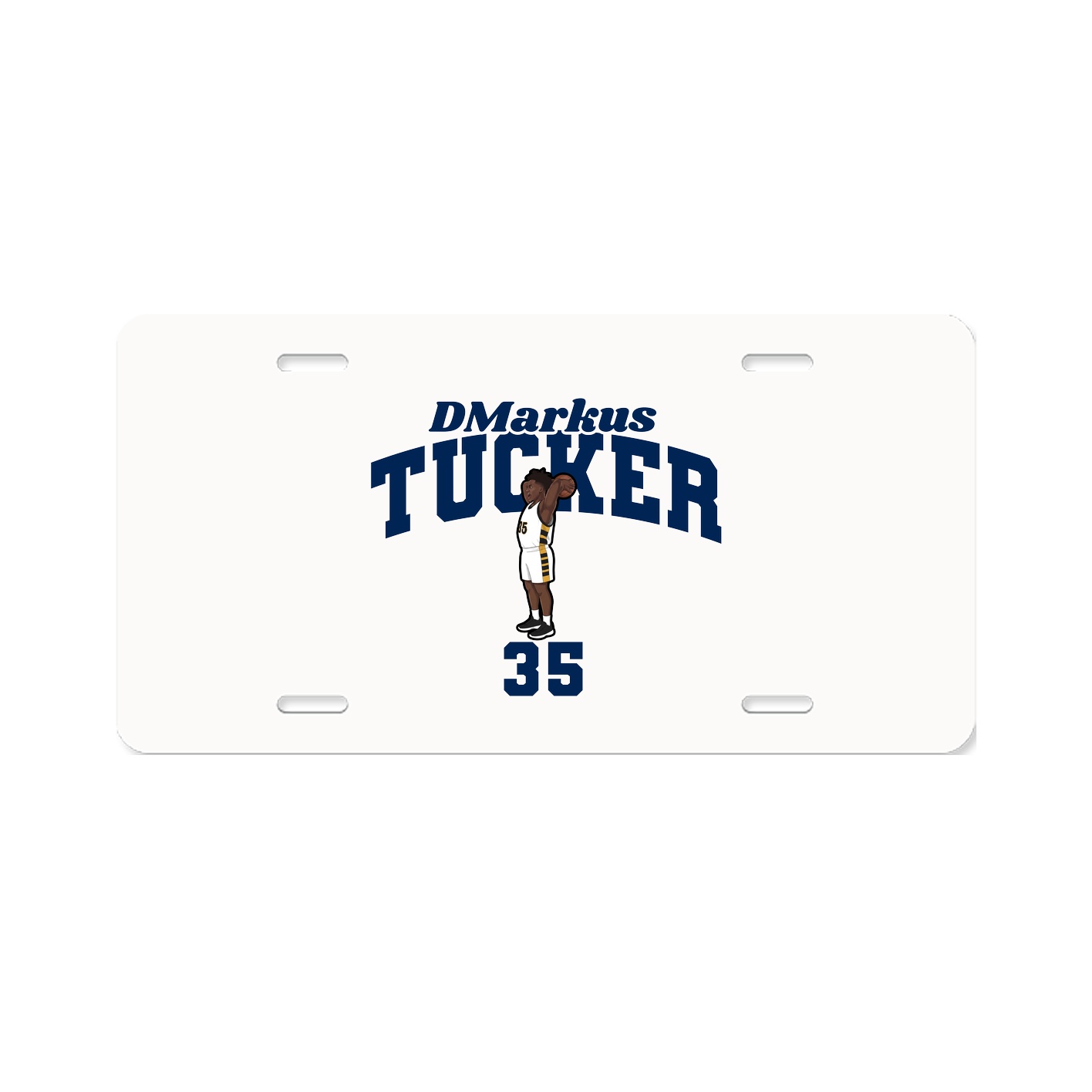 License Plate — Signature Arch in Classic