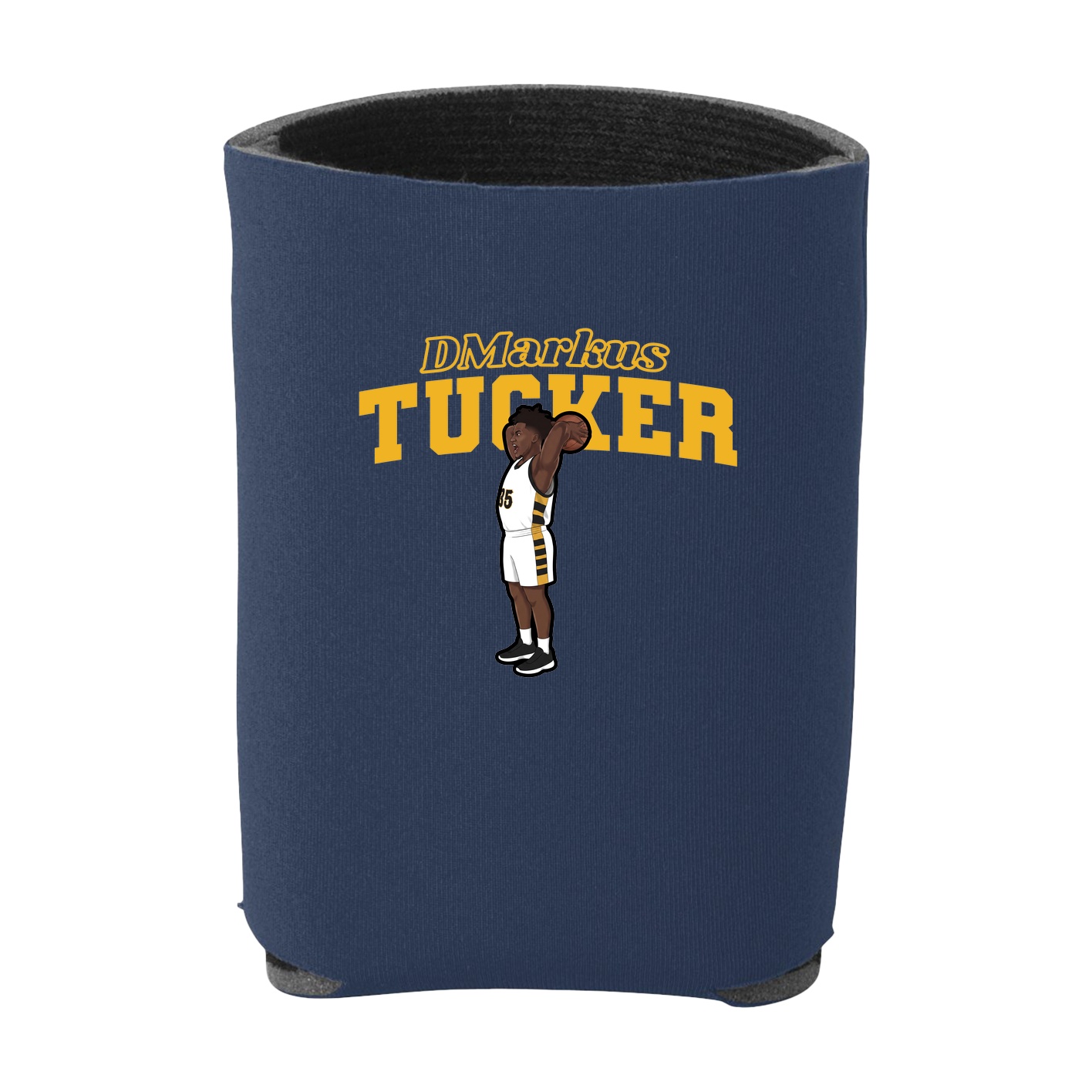 Can Holder — Name Arch in Navy