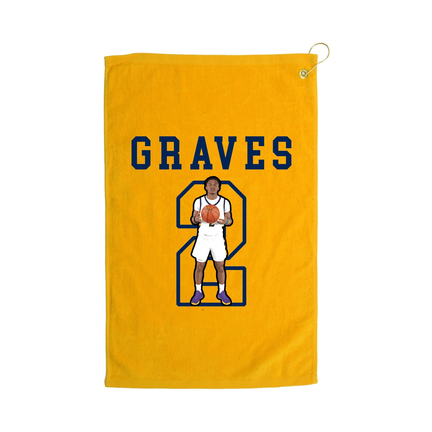 Golf Towel — Shirsey in Gold