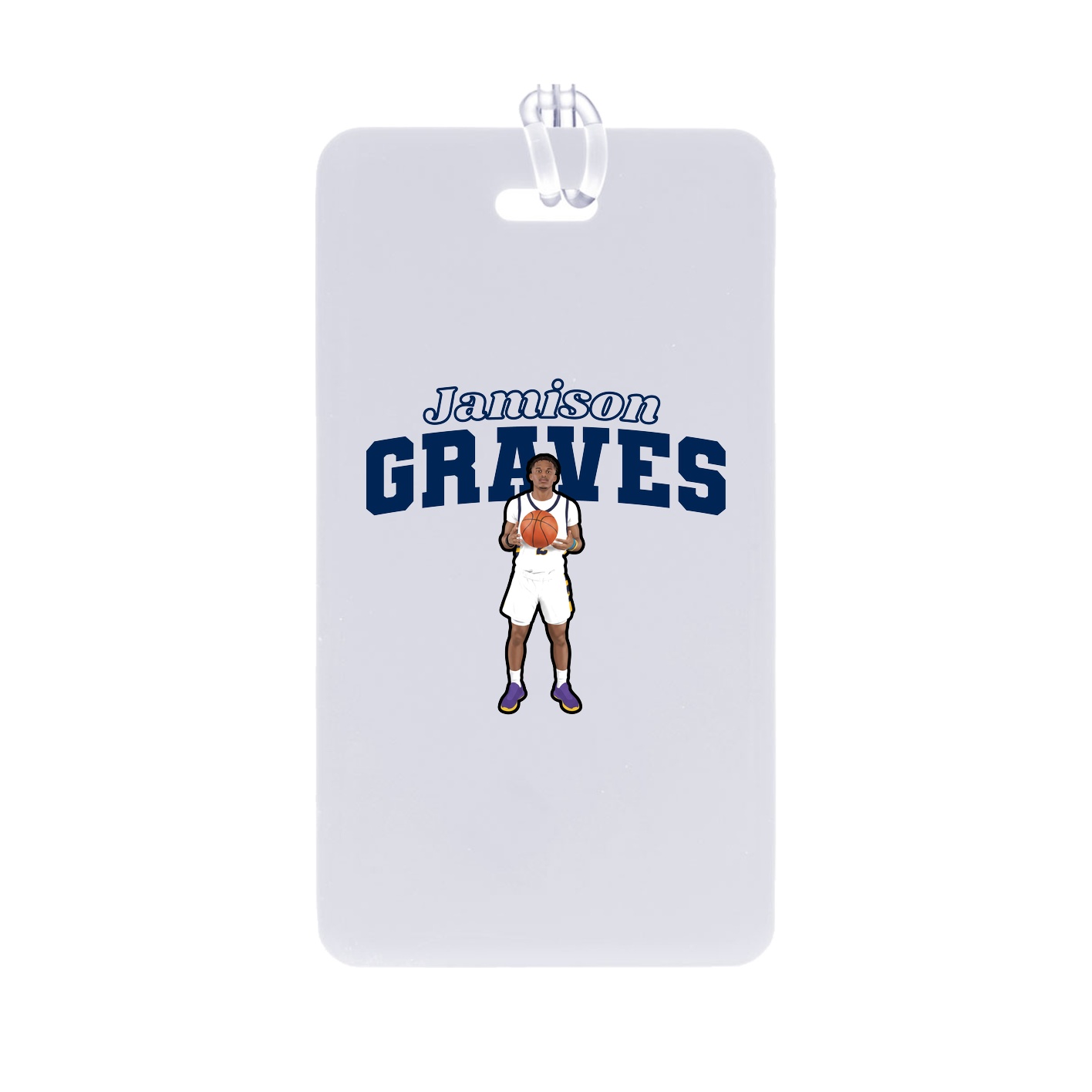 Bag Tag — Name Arch in Classic