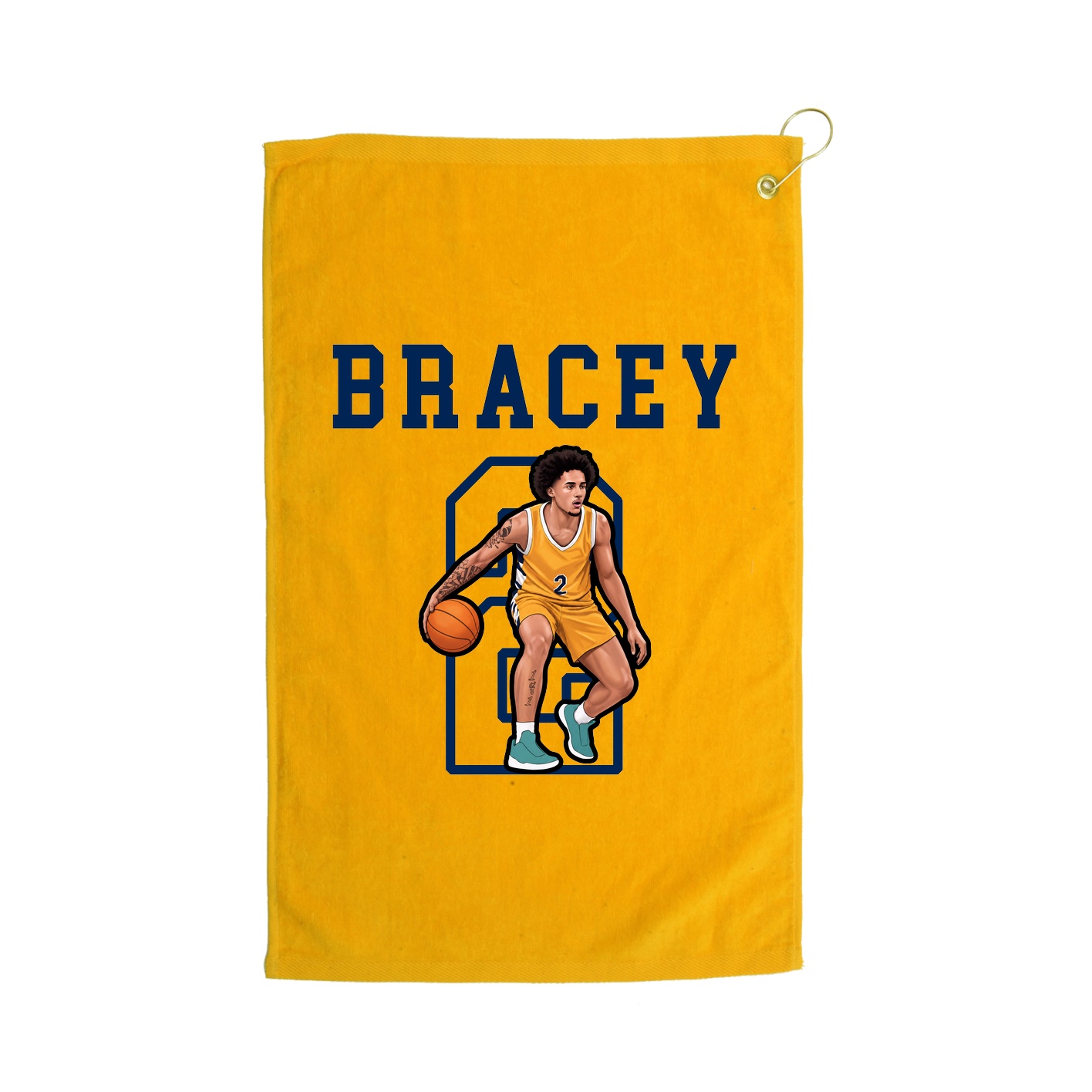 Golf Towel — Shirsey in Gold