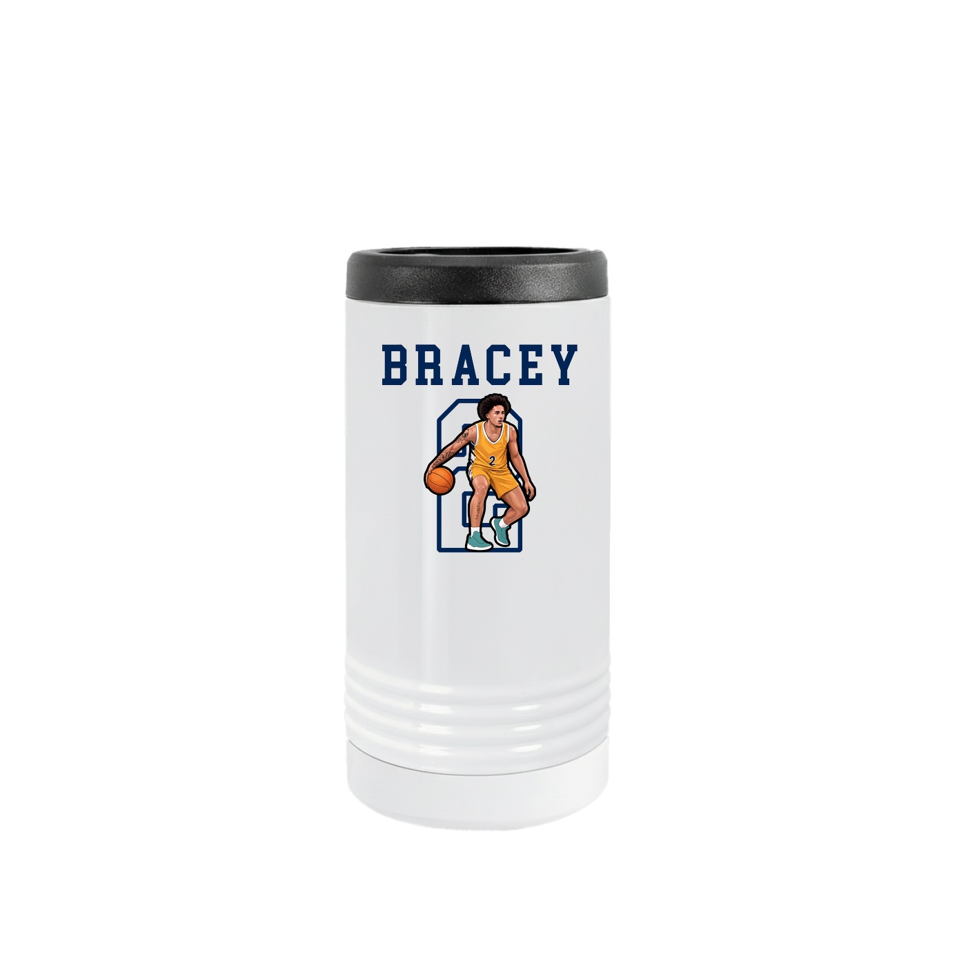 Slim Beverage Holder — Shirsey in White