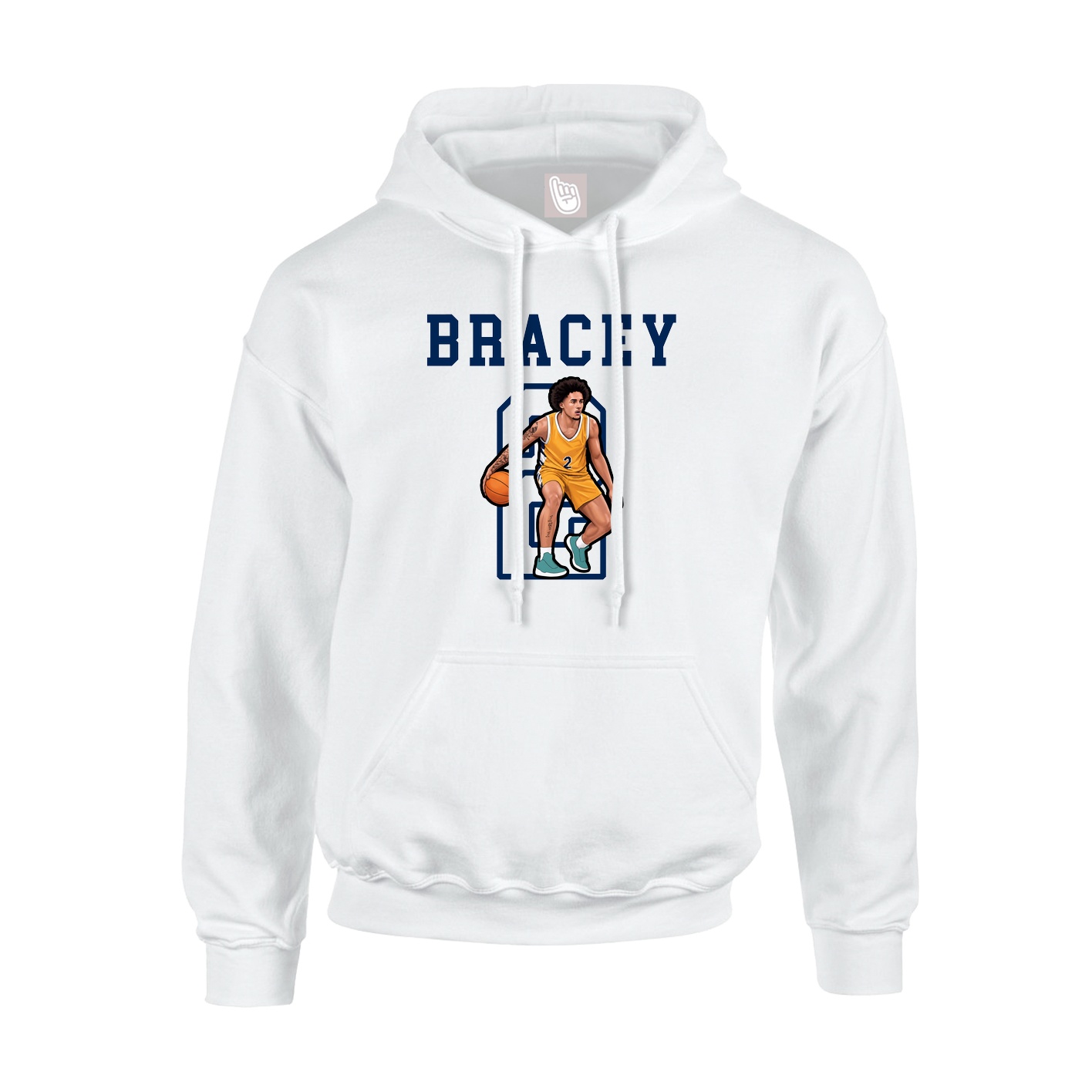 Youth Hoodie — Shirsey in White