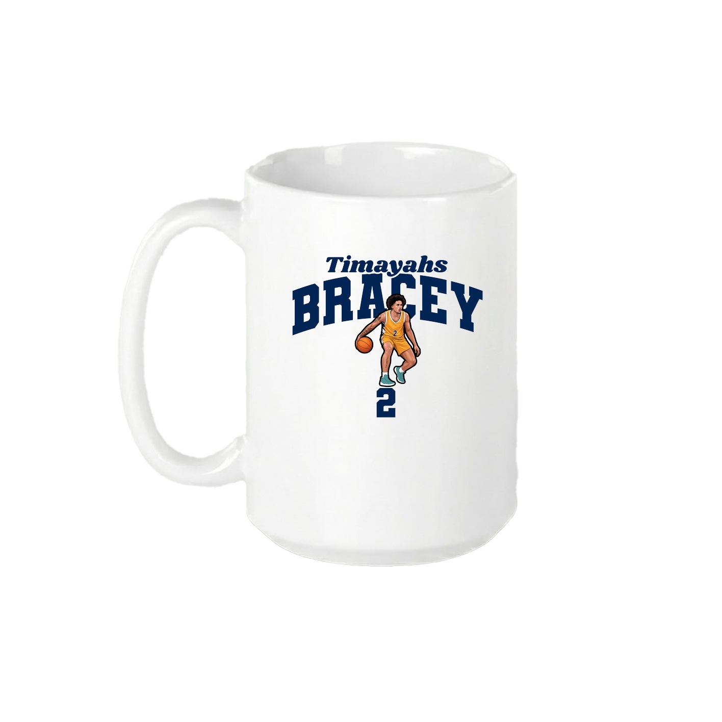 15oz Coffee Mug — Signature Arch in White