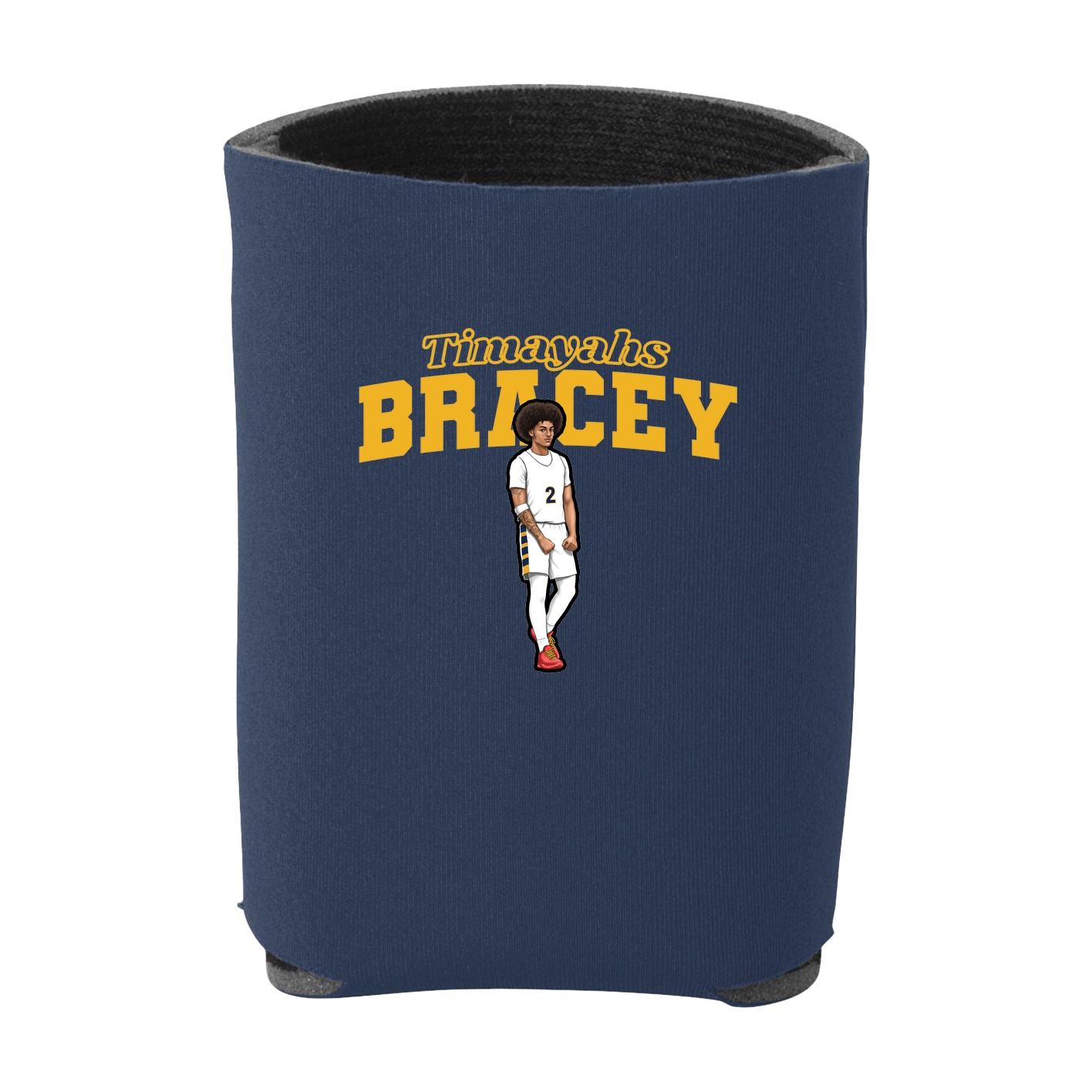 Can Holder — Name Arch in Navy