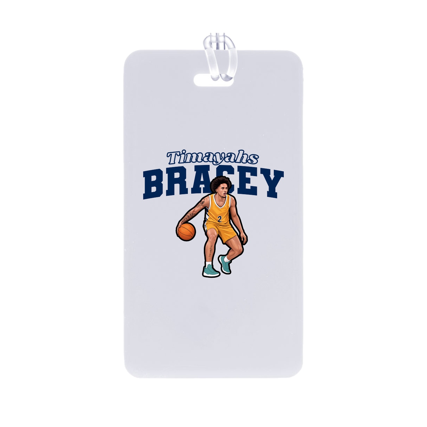 Bag Tag — Name Arch in Classic