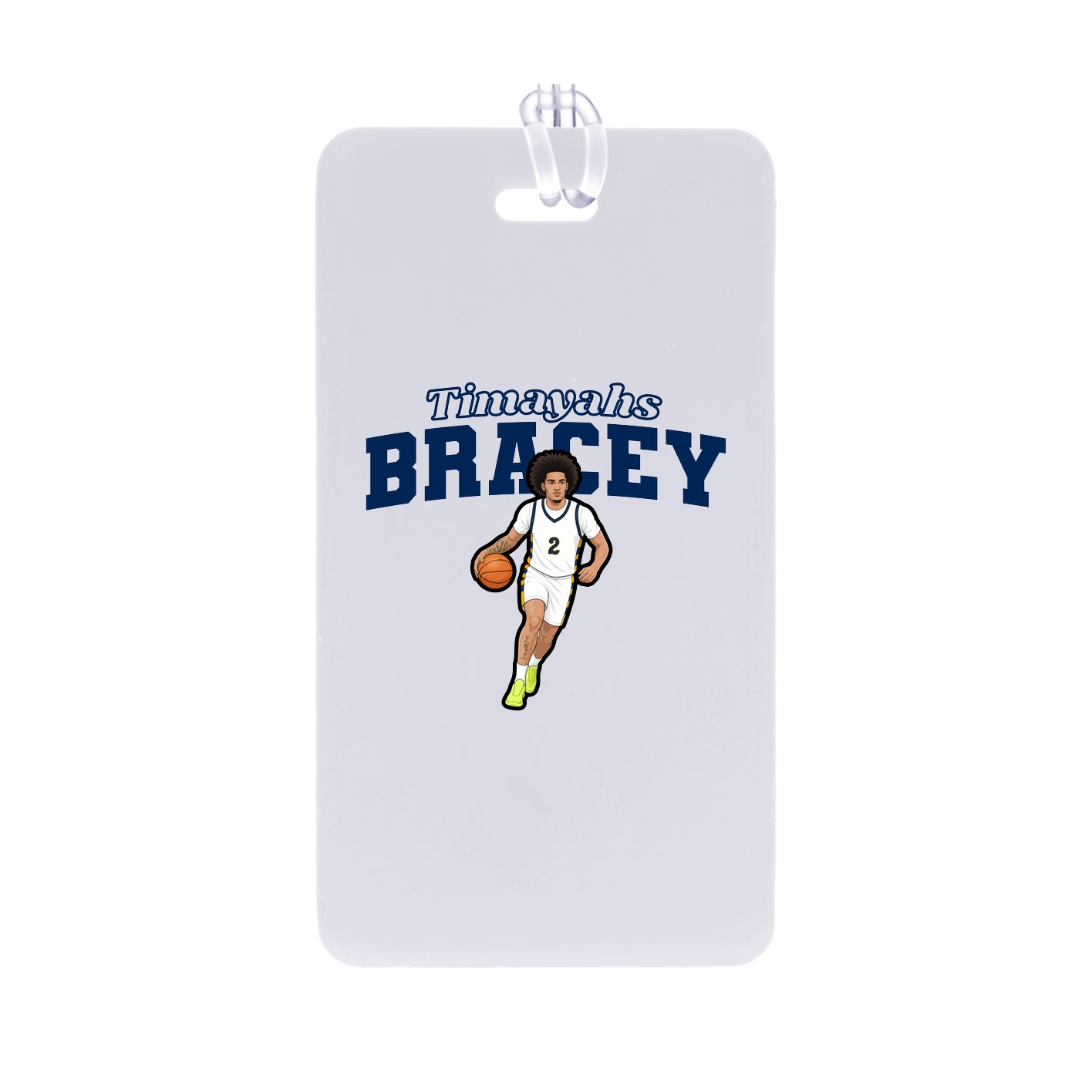 Bag Tag — Name Arch in Classic