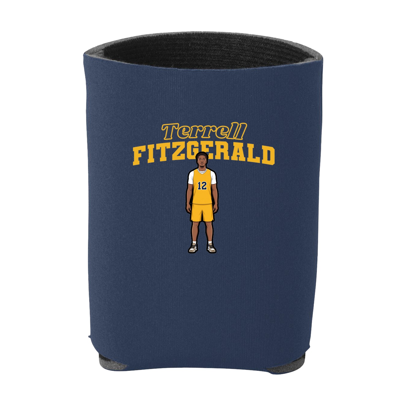 Can Holder — Name Arch in Navy