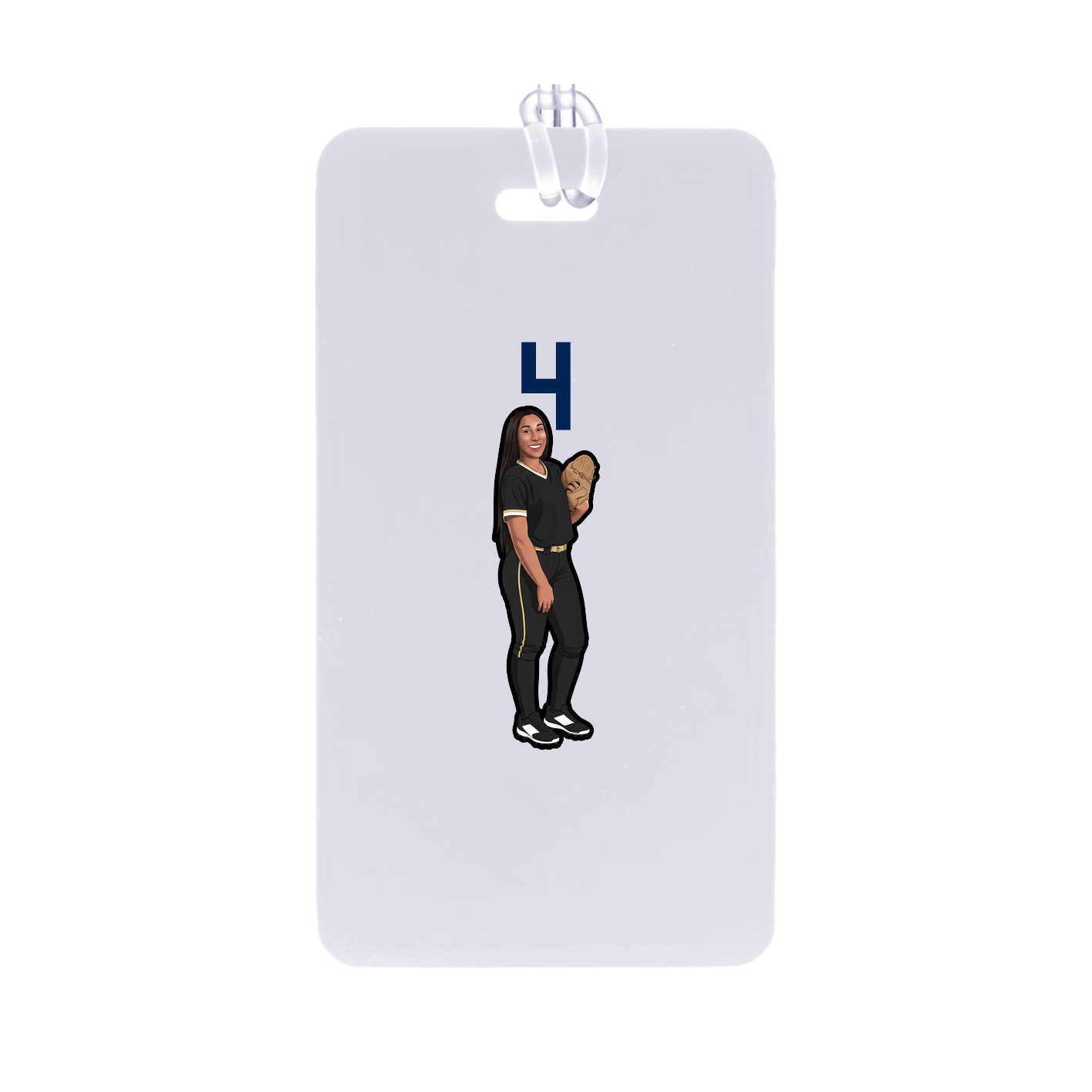 Bag Tag — Number Top in Classic