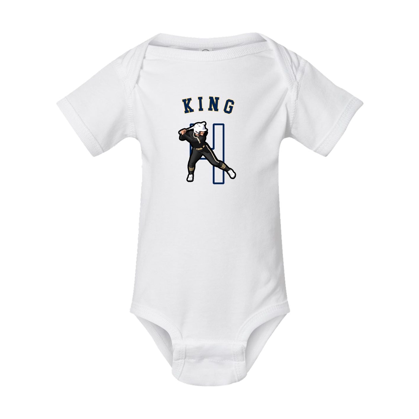 Baby Onesie — Shirsey Arch in White