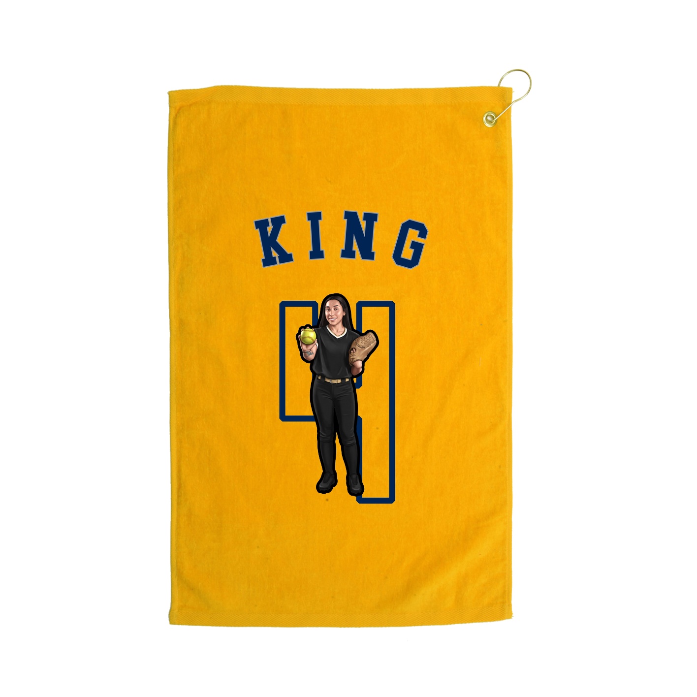 Golf Towel — Shirsey Arch in Gold