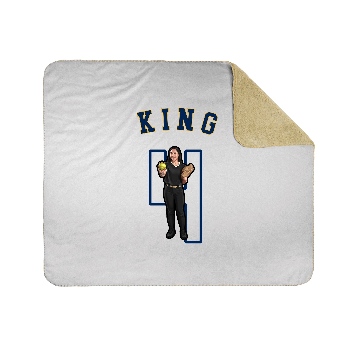 Throw Blanket — Shirsey Arch in White