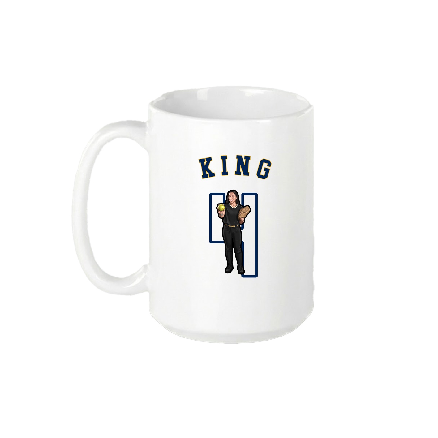 15oz Coffee Mug — Shirsey Arch in White