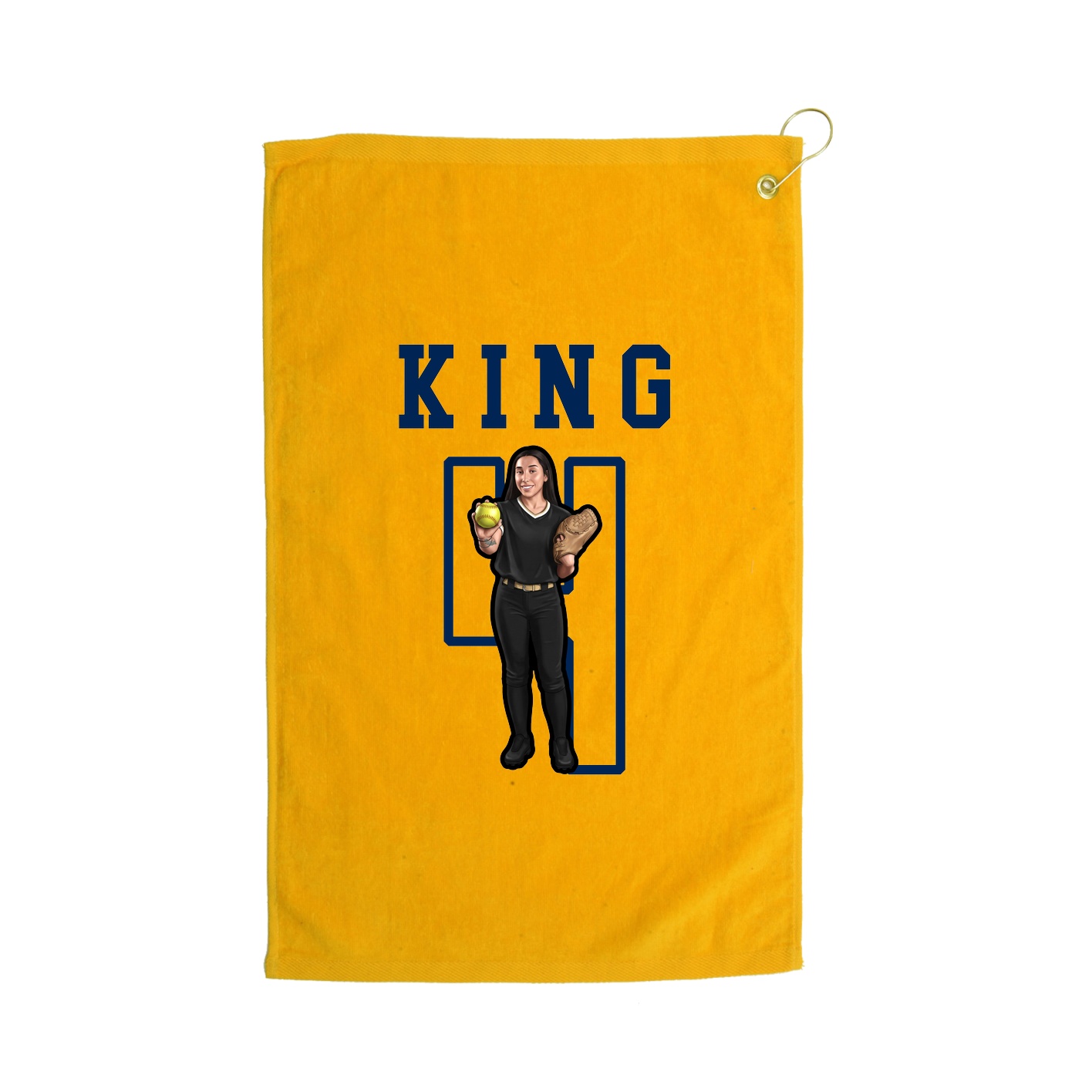 Golf Towel — Shirsey in Gold