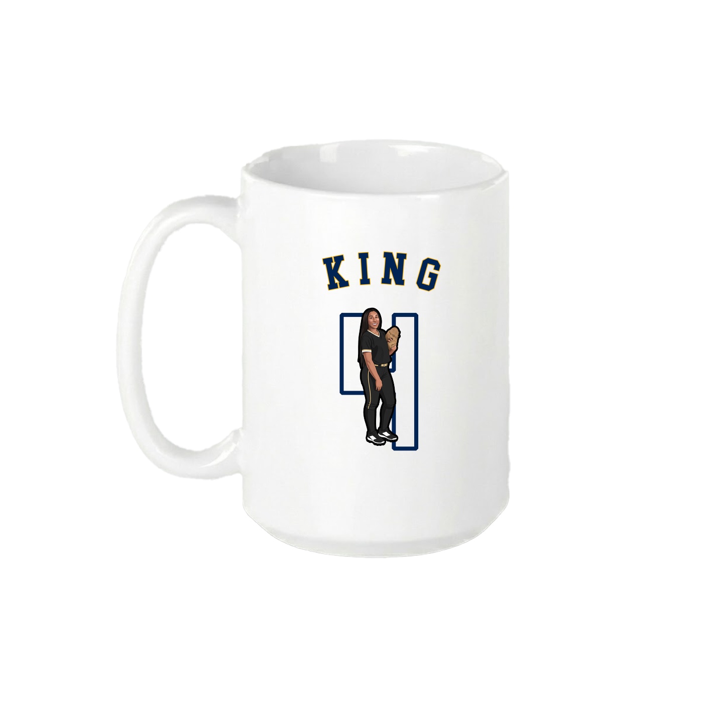15oz Coffee Mug — Shirsey Arch in White
