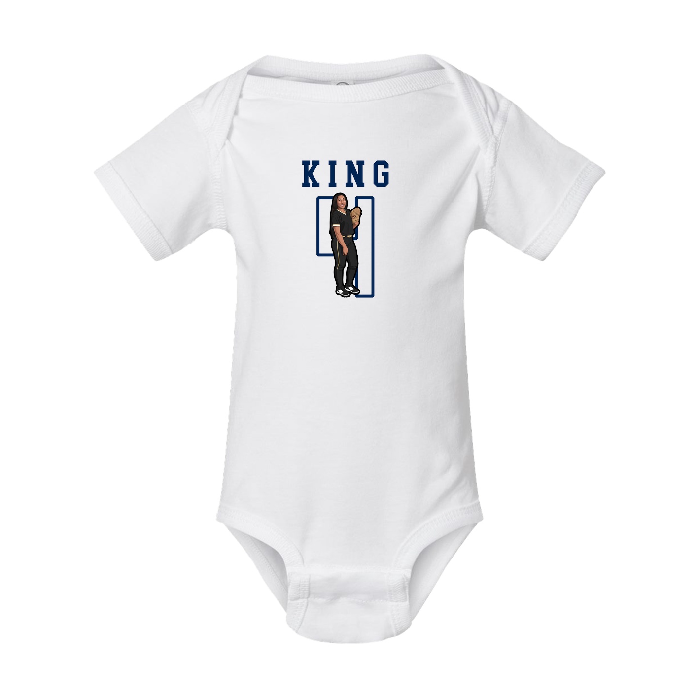 Baby Onesie — Shirsey in White