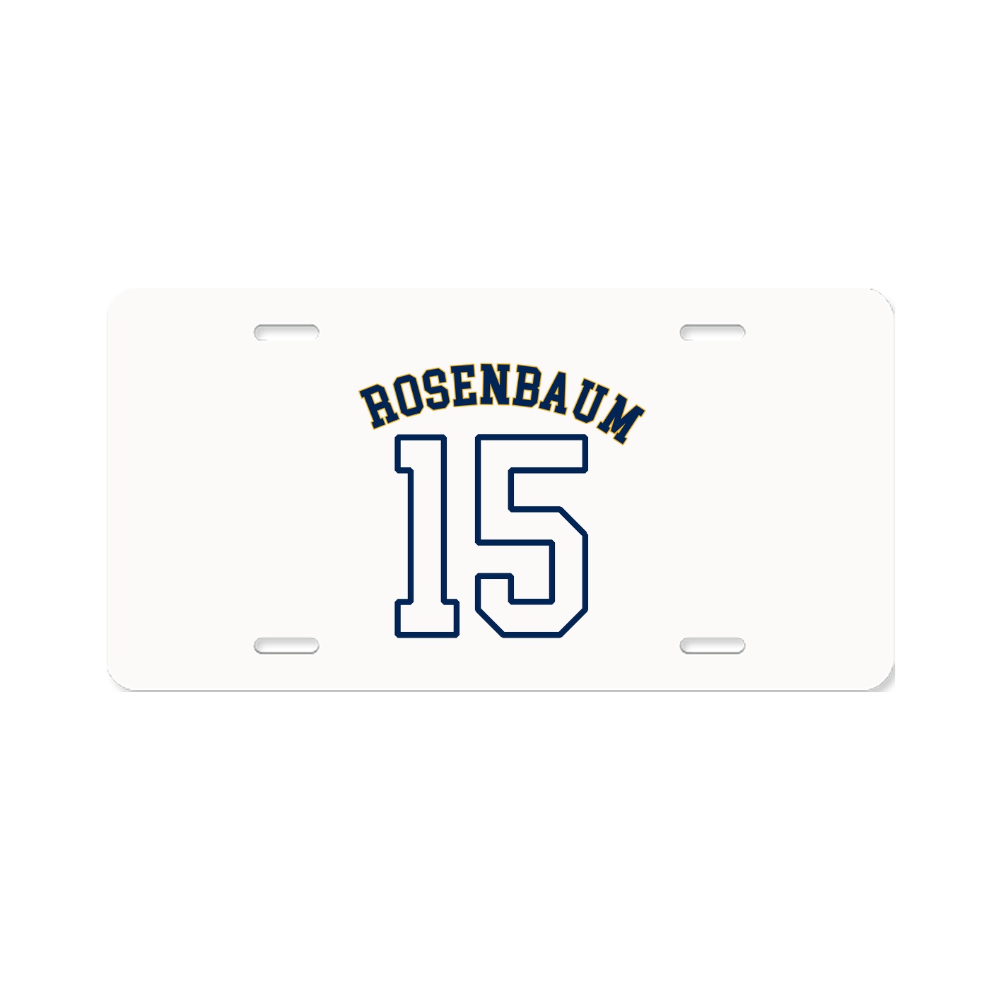 License Plate — Shirsey Arch in Classic