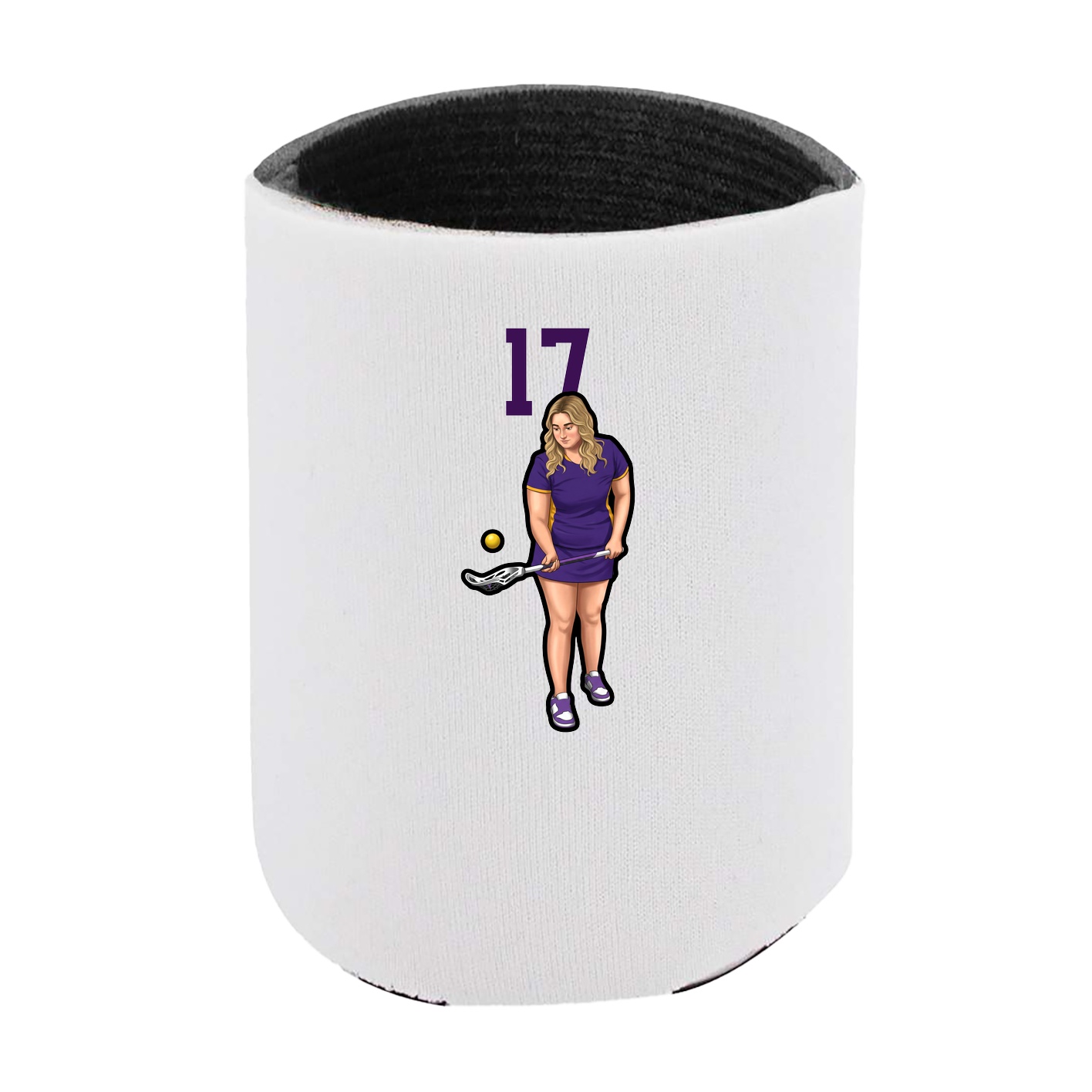 Can Holder — Number Top in White