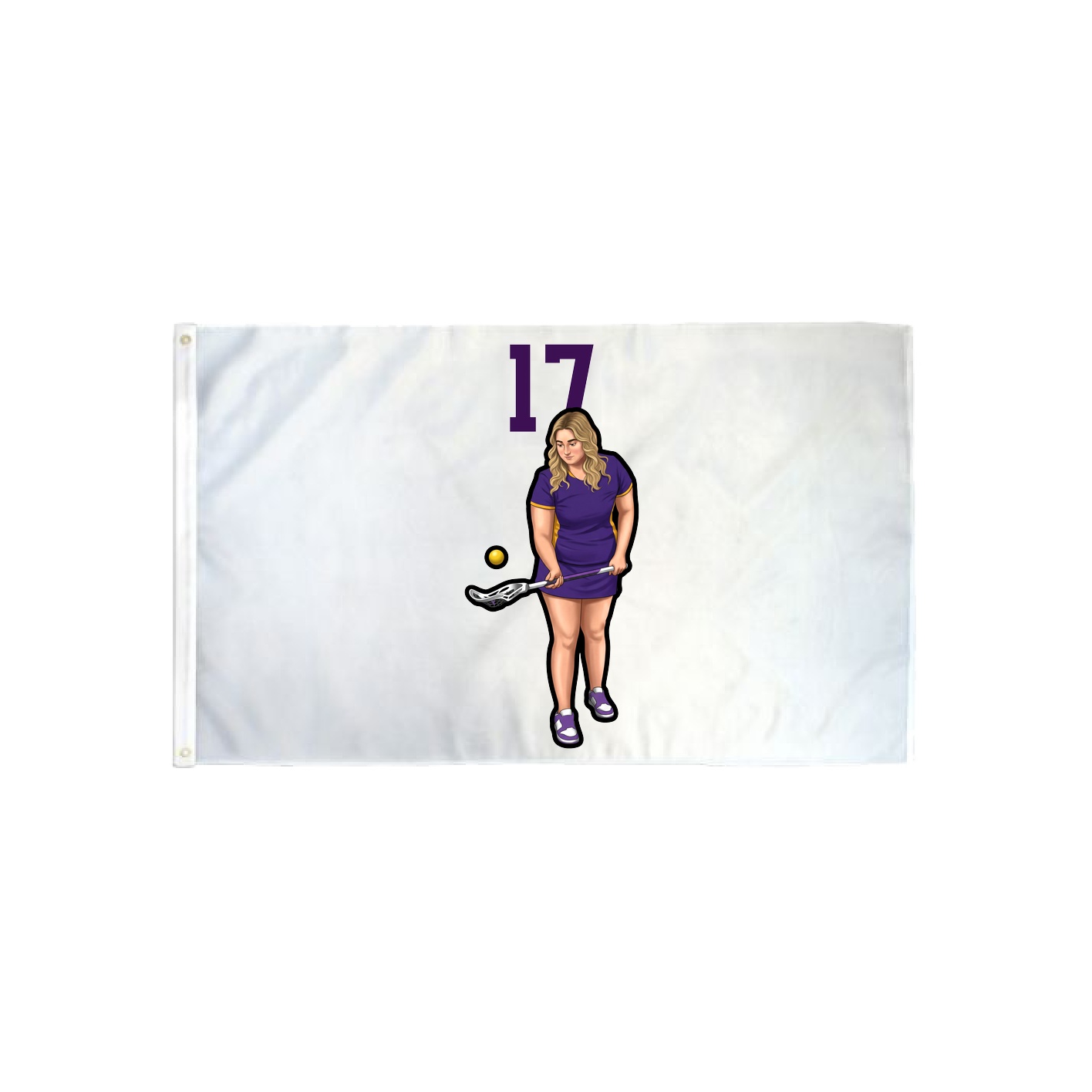 3x5 Flag — Number Top in Classic