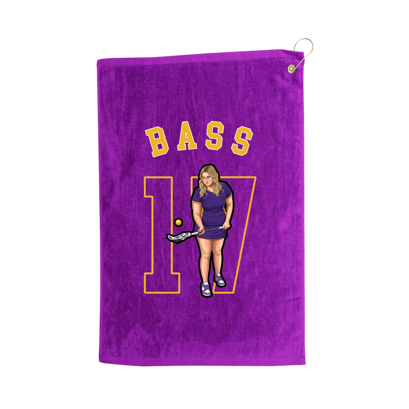 Golf Towel — Shirsey Arch in Purple