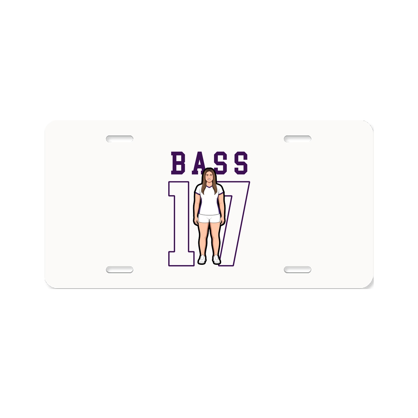 License Plate — Shirsey in Classic