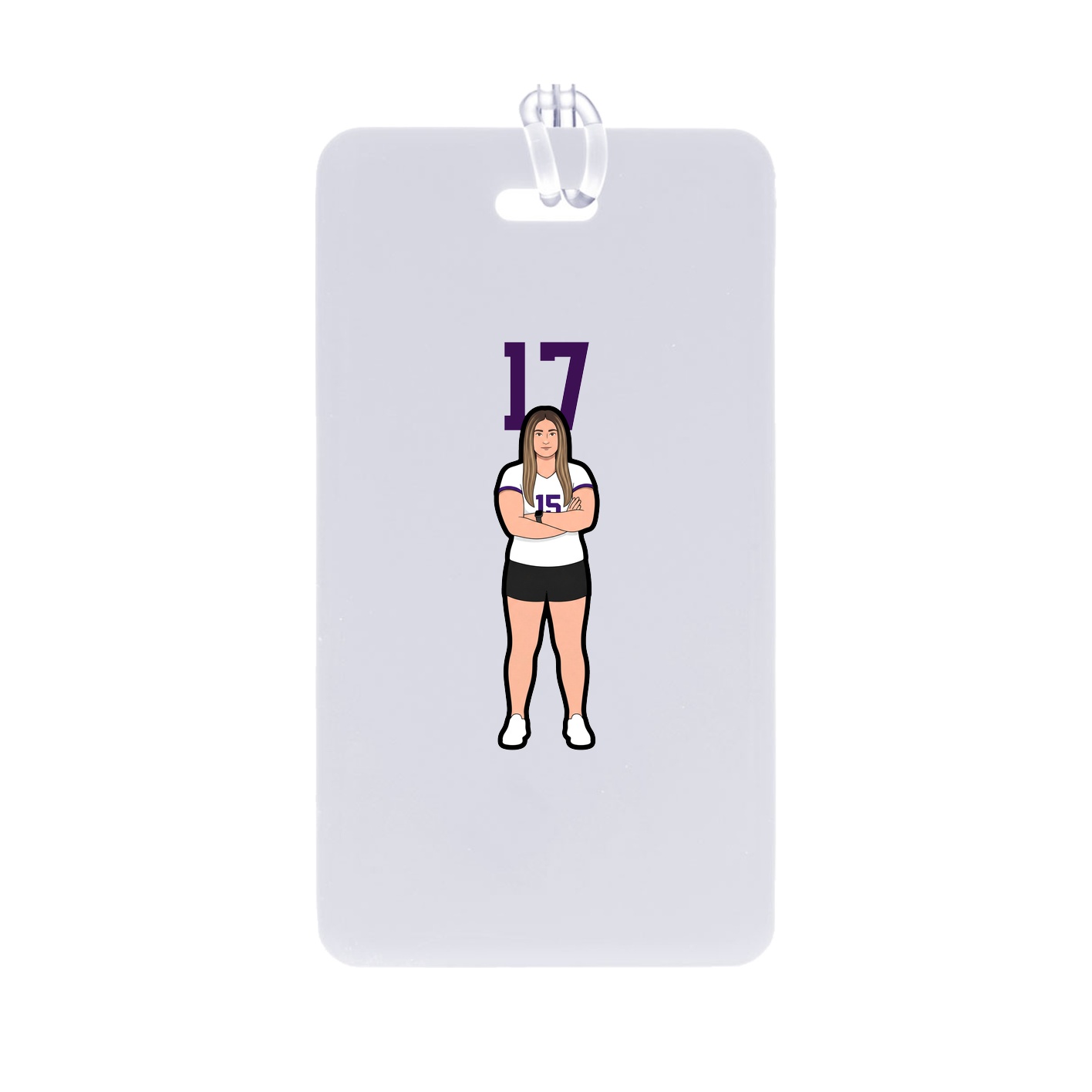 Bag Tag — Number Top in Classic