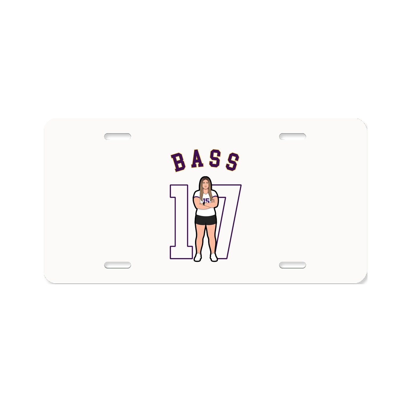 License Plate — Shirsey Arch in Classic