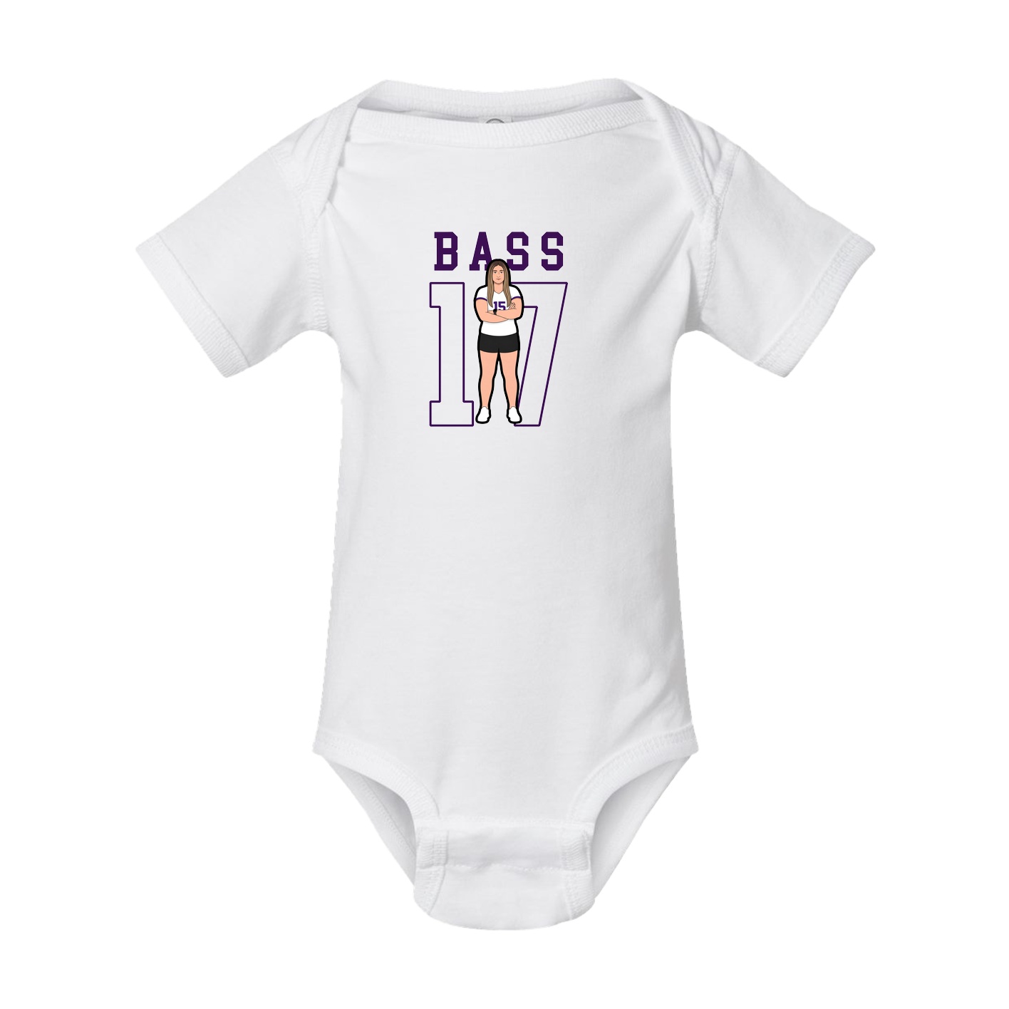 Baby Onesie — Shirsey in White