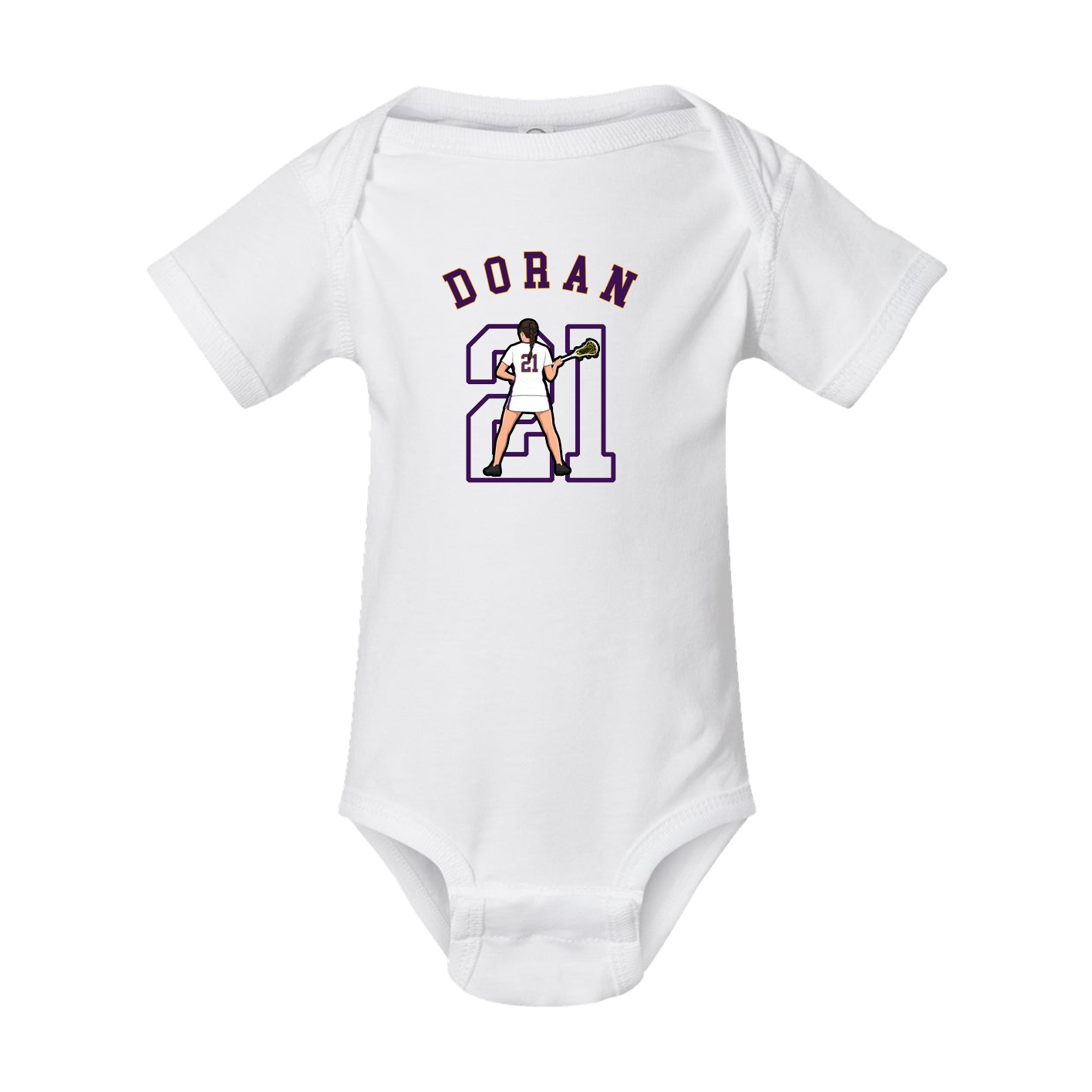 Baby Onesie — Shirsey Arch in White