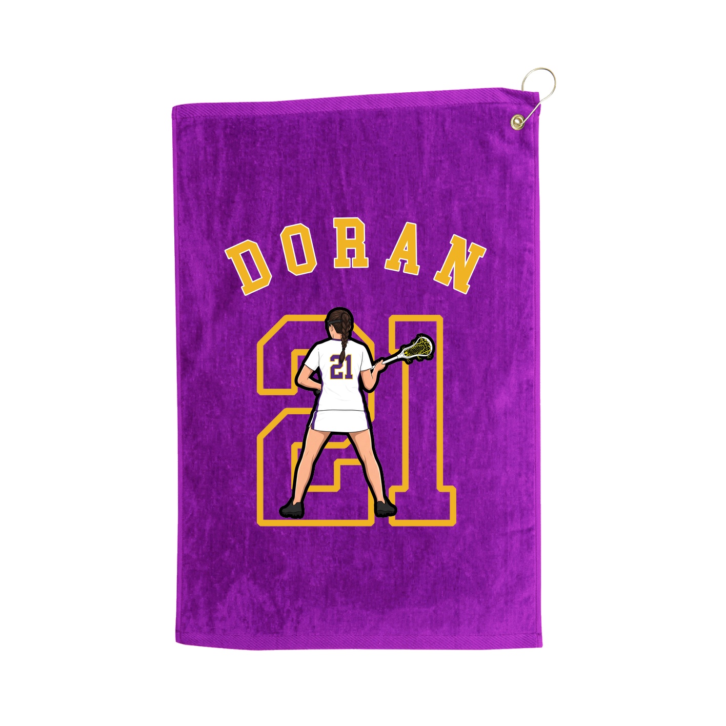Golf Towel — Shirsey Arch in Purple
