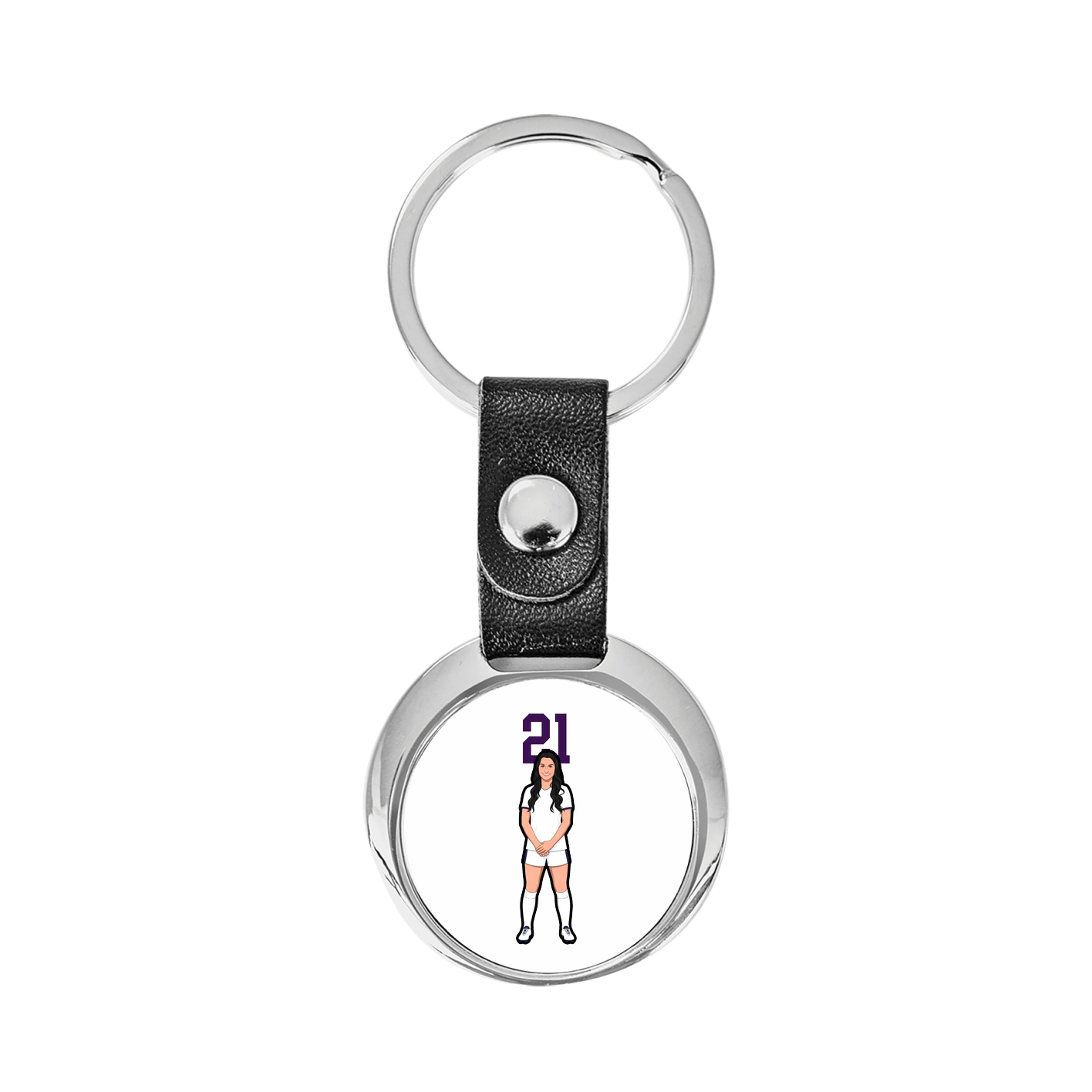 Key Chain — Number Top in Classic