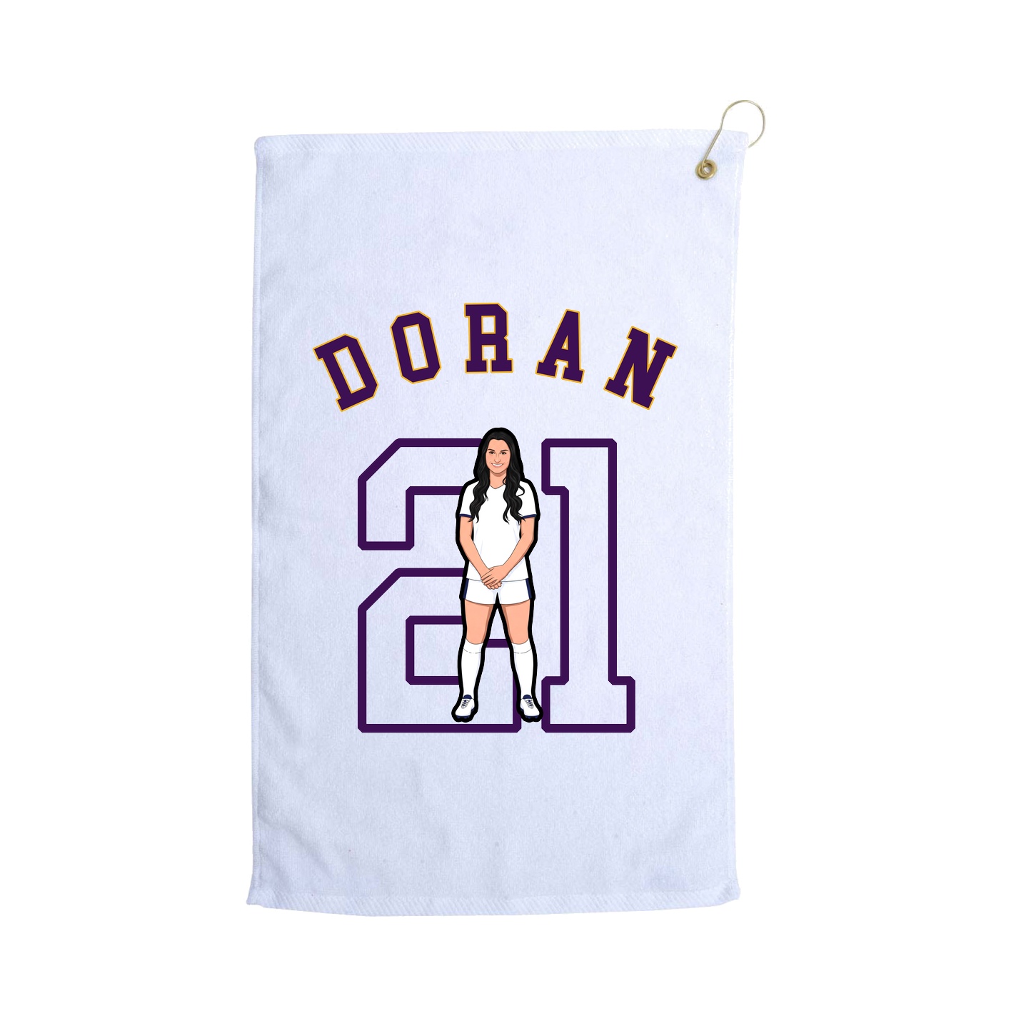 Terry Velour Golf Towel
