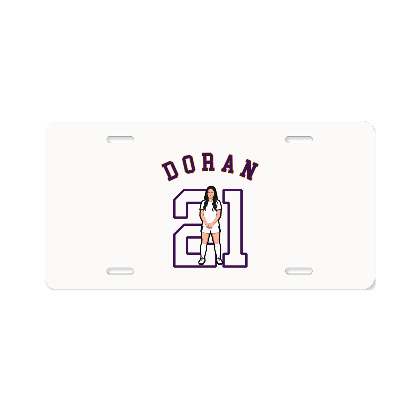 License Plate — Shirsey Arch in Classic