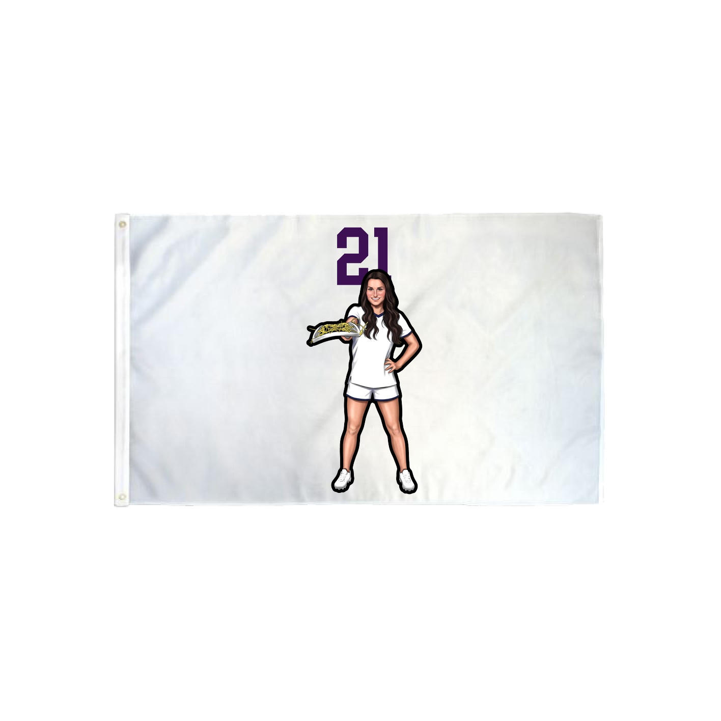 3x5 Flag — Number Top in Classic
