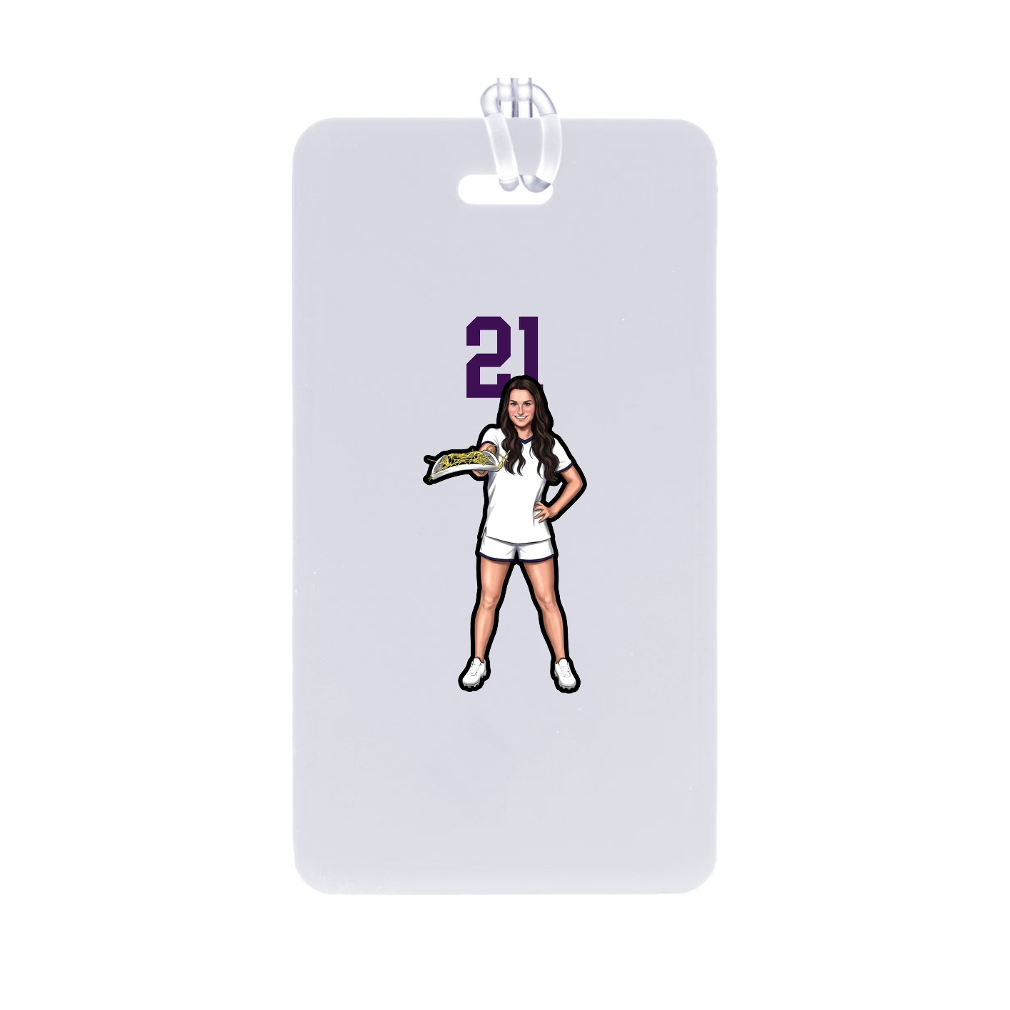 Bag Tag — Number Top in Classic