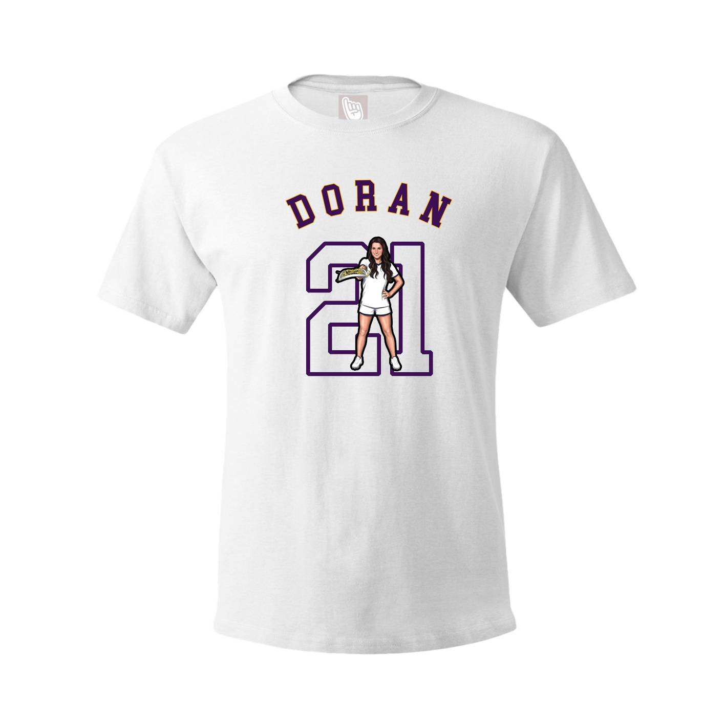 Youth Tee — Shirsey Arch in White