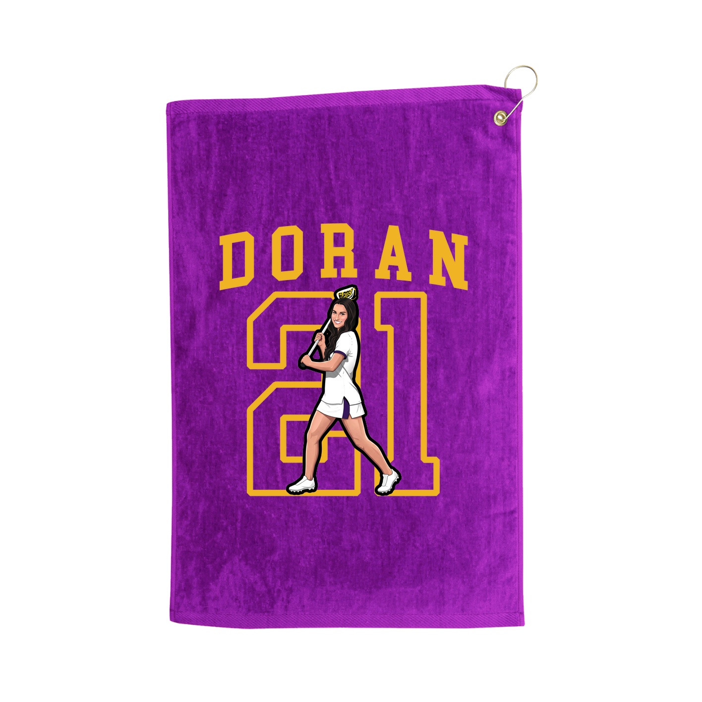 Golf Towel — Shirsey in Purple