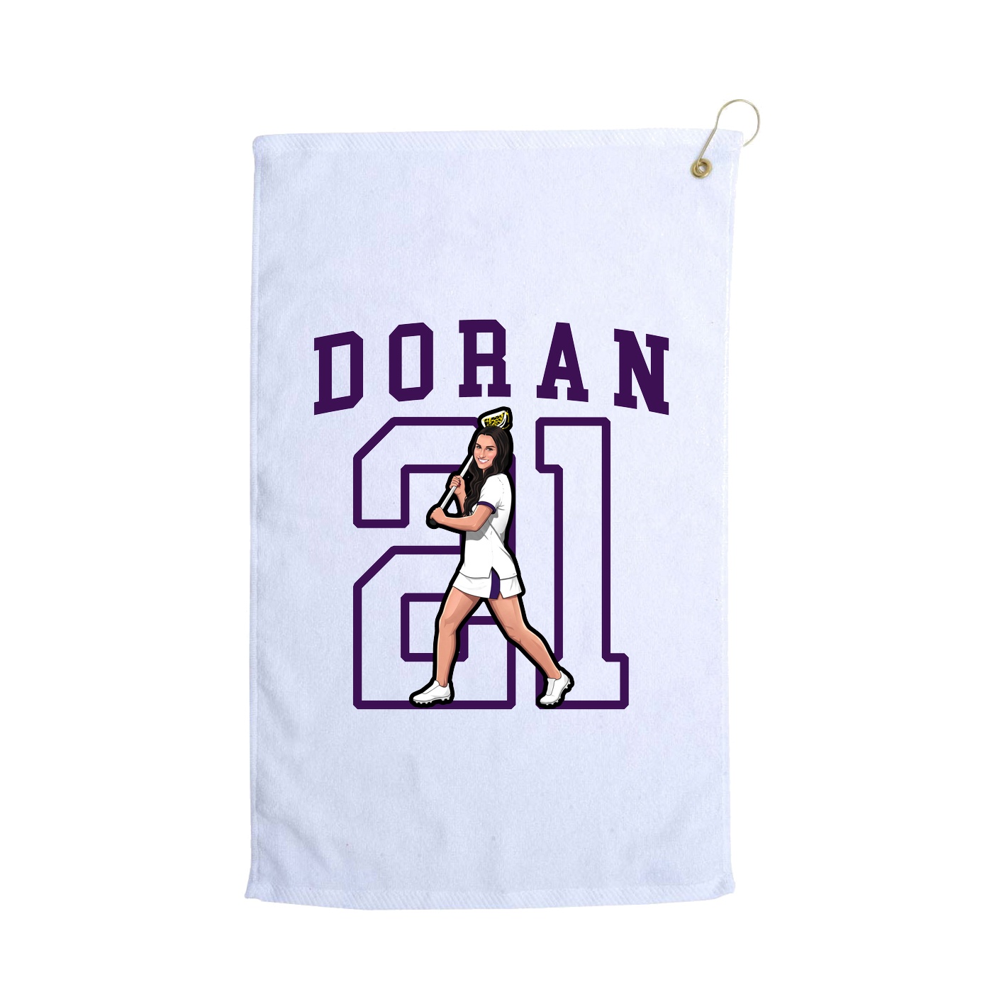 Golf Towel — Shirsey in White