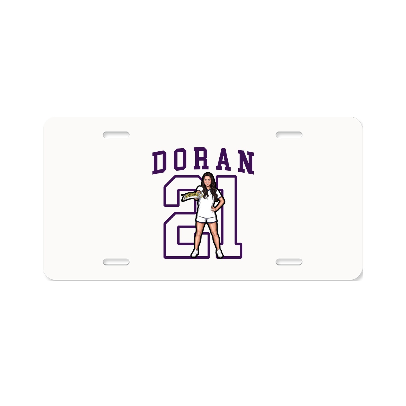 Aluminum License Plate
