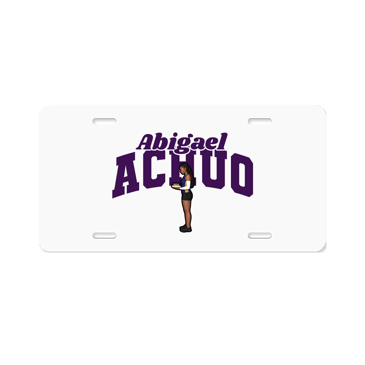 License Plate — Signature Arch in Classic