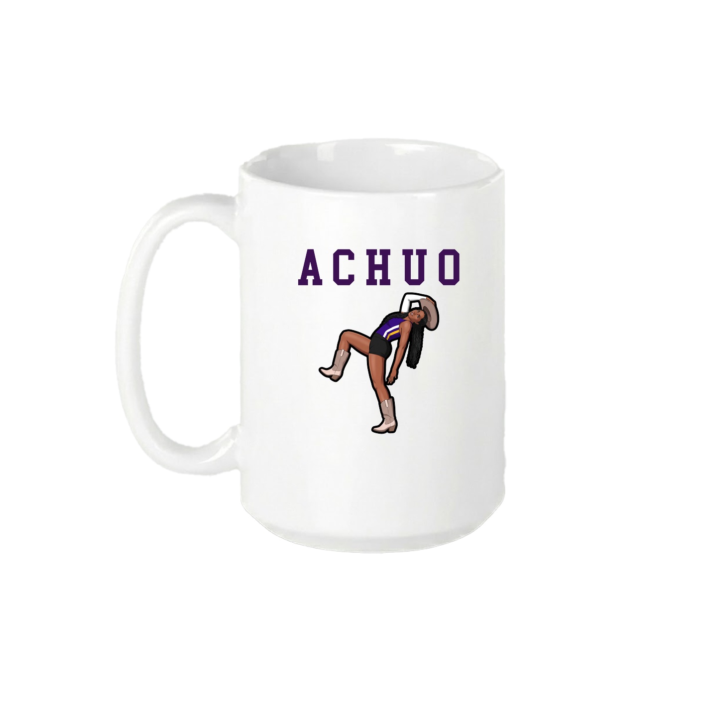 15oz Coffee Mug — Shirsey in White