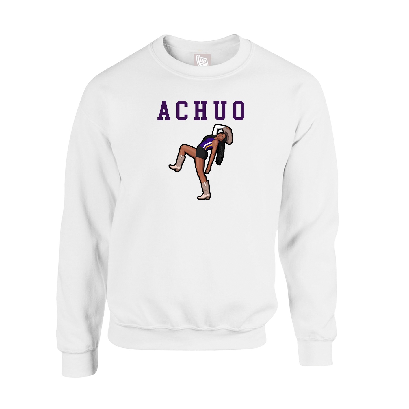 Fleece Crew — Shirsey in White