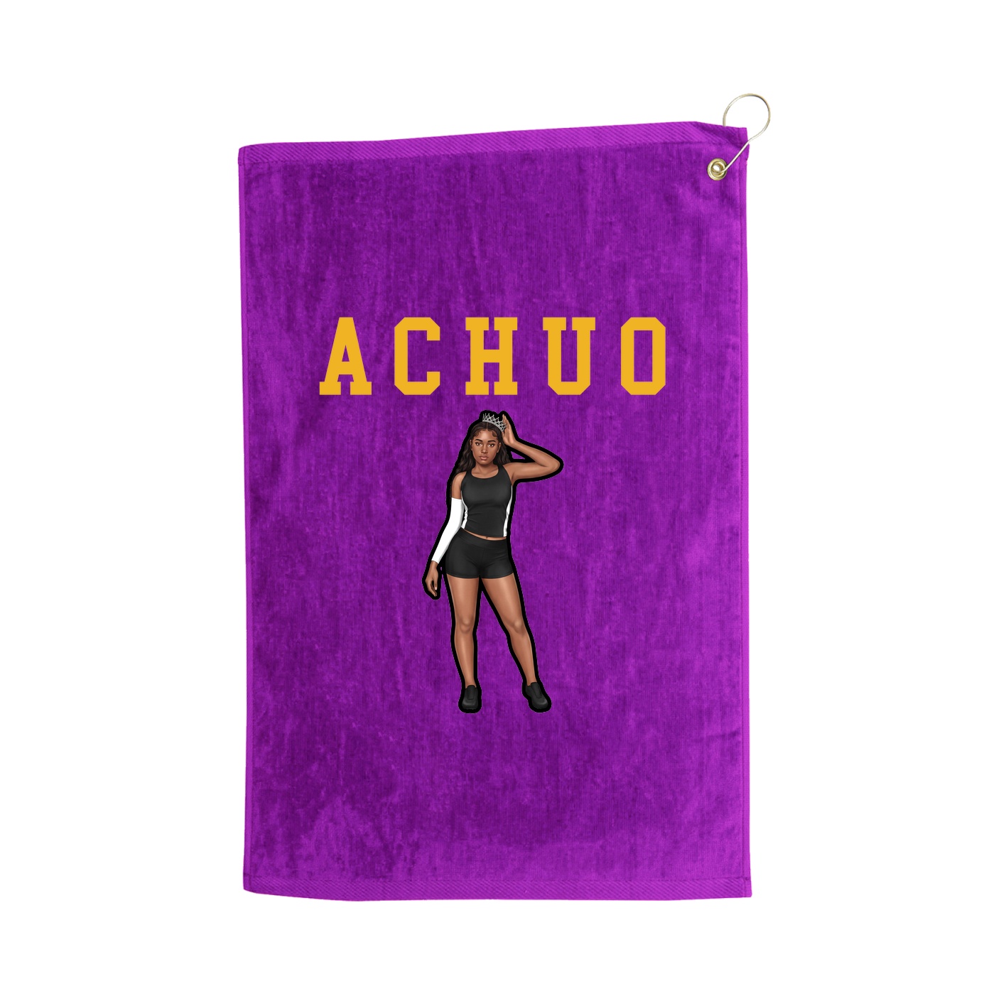 Golf Towel — Shirsey in Purple