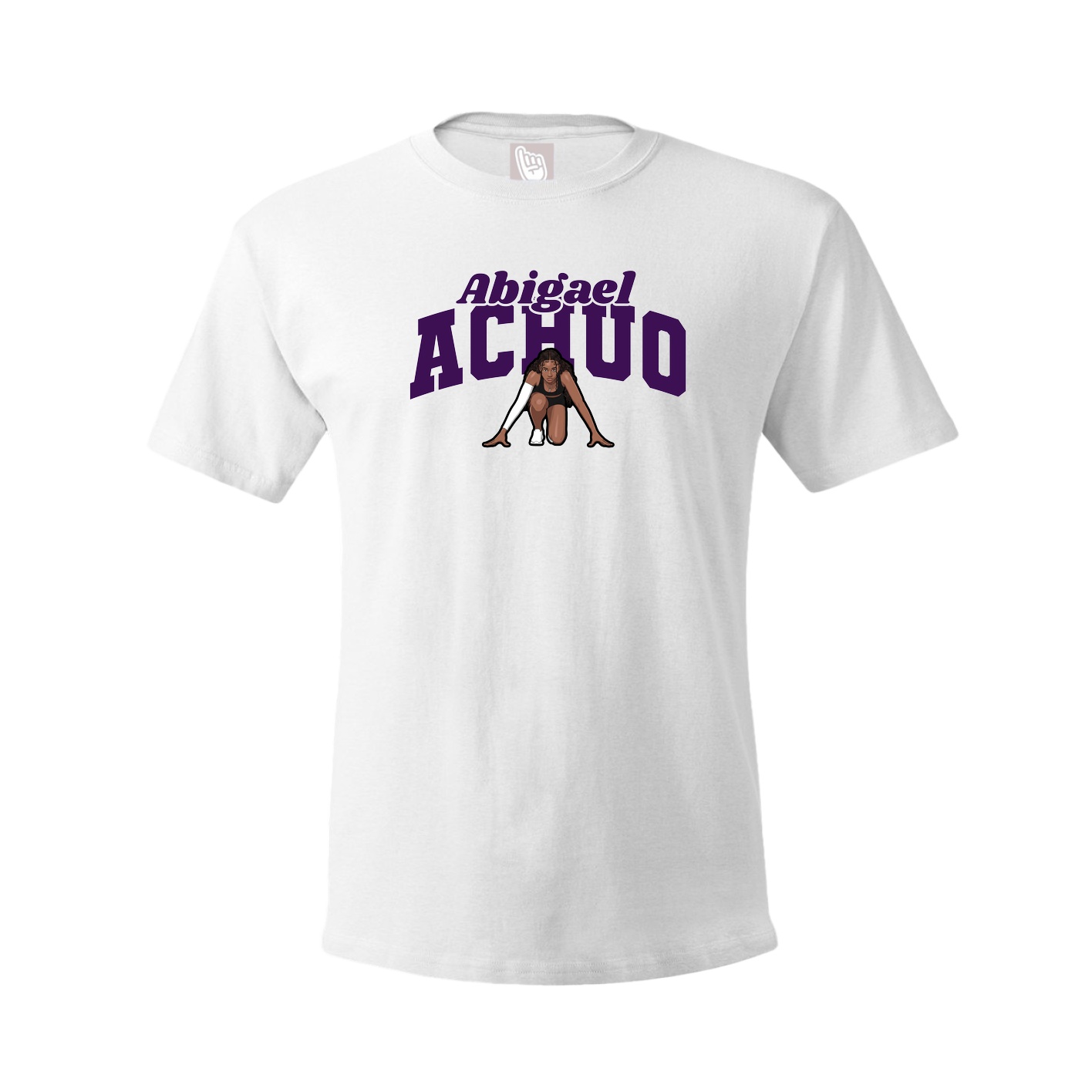Youth Tee — Signature Arch in White