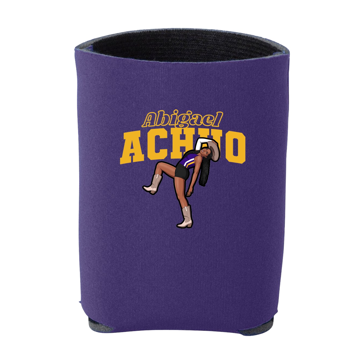 Can Holder — Name Arch in Purple