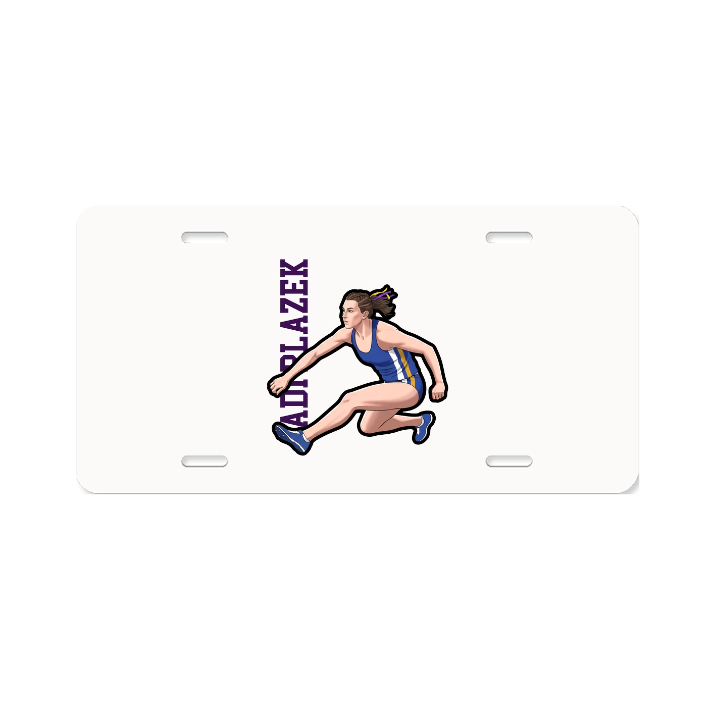 Aluminum License Plate