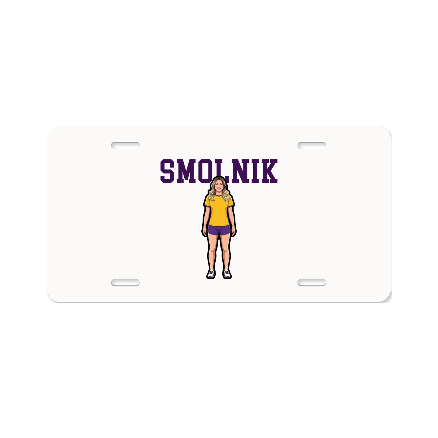License Plate — Shirsey in Classic