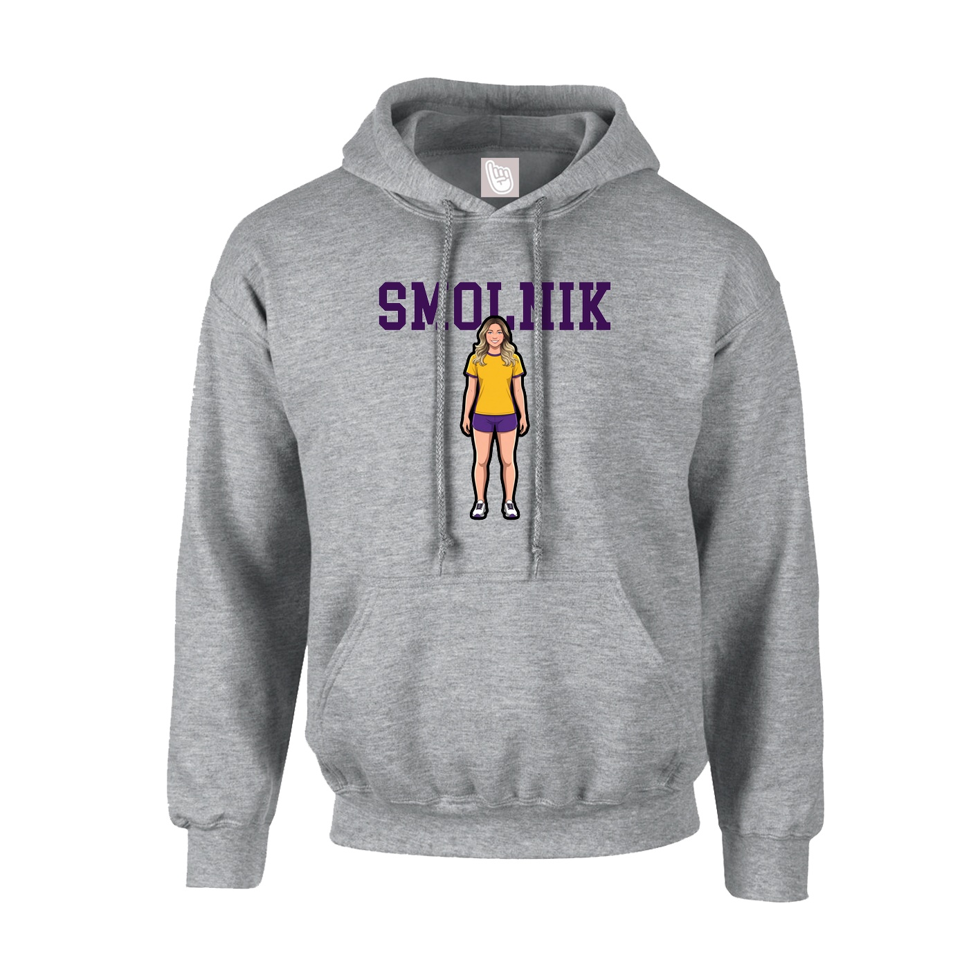 Youth Hoodie — Shirsey in Grey