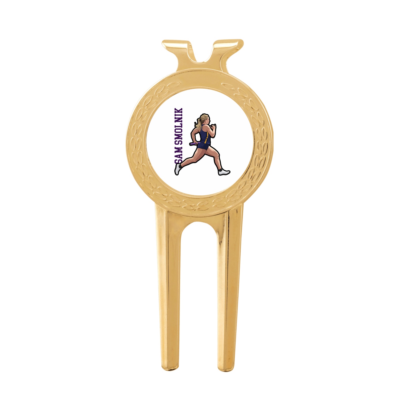 Divot Tool with Ball Marker — Name Vertical in Classic